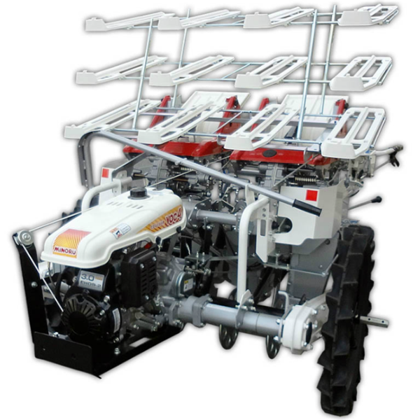 MINORU日本進口步行式2行蔬菜插秧機VPC230B-90