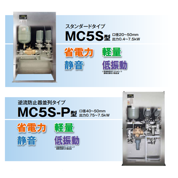 TERAL泰拉爾直連供水增壓泵MC5S-2020-1.1S2D