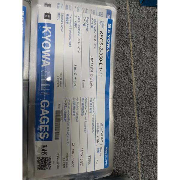 日本KYOWA配件耗材應變片KFGS-3NE-120-C1-16 L5M2R