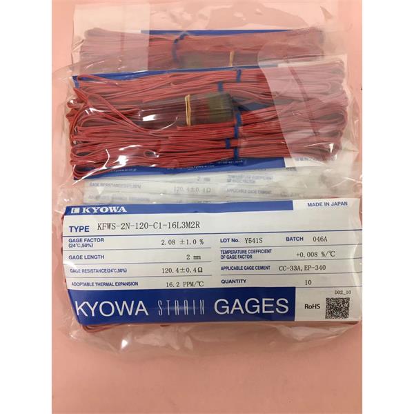 日本原裝進口KYOWA應變片KFGS-5-60-C1-23 R5M3