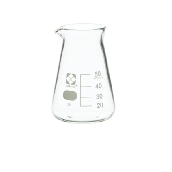 日本SIBATA柴田科學 標準刻度錐形杯 010050-100 安