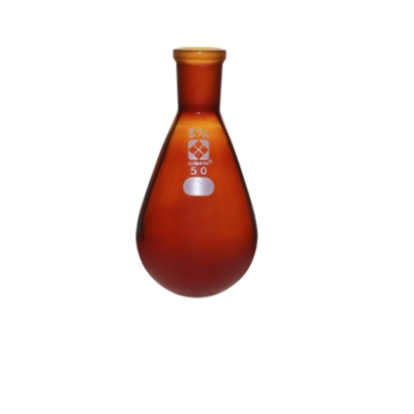 日本SIBATA柴田科學滑動茄子瓶棕色005270-29200