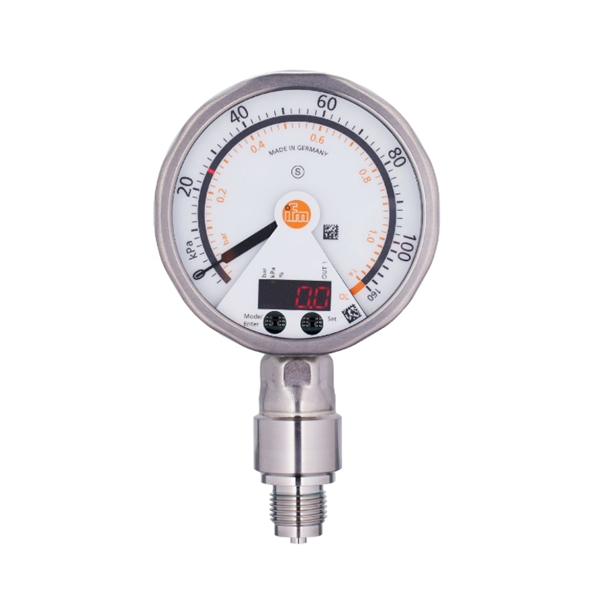 德國IFM易福門帶模擬顯示屏的齊平式壓力傳感器PG2431 PG-250-REB12-MFRKG/US/ /P