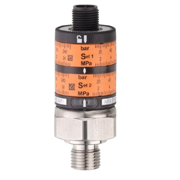 德國IFM易福門帶直觀開關點設定的壓力傳感器PK7530 PK-400-SFG14-QSPKG/US/ /W