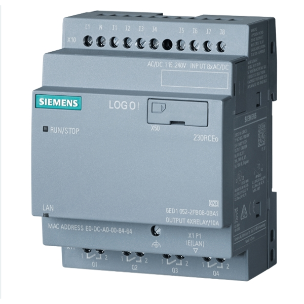 德國SIEMENS西門子PLC可編程控制器LOGO! DM8 230R