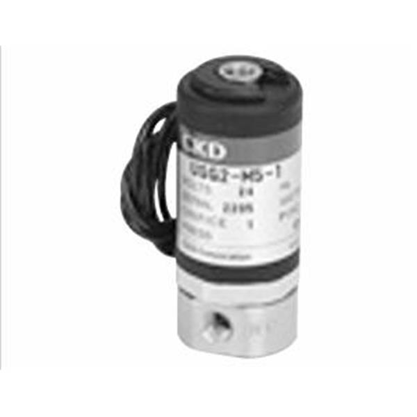 CKD喜開理多種流體小型直動(dòng)式2通電磁閥USG2-M5-2-DC12V