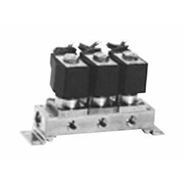 CKD喜開理多種流體直動式2通電磁集成閥GAB312G-1-0-AC100V