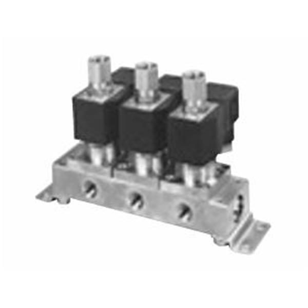 CKD喜開理多種流體直動式2通電磁集成閥GAG332N-1-0-AC100V