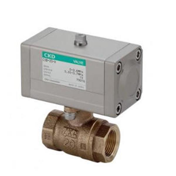 CKD喜開理蒸氣用氣控式球閥2通閥（緊湊型旋轉閥)CSB-R1-40-W